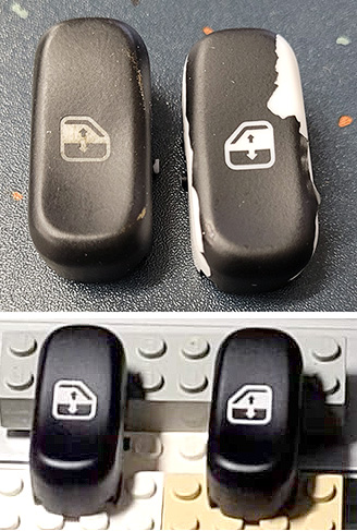 window switch restoration, control button repair, car switch refurbishment
